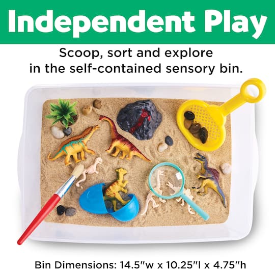 Creativity for Kids® Dinosaur Dig Sensory Bin